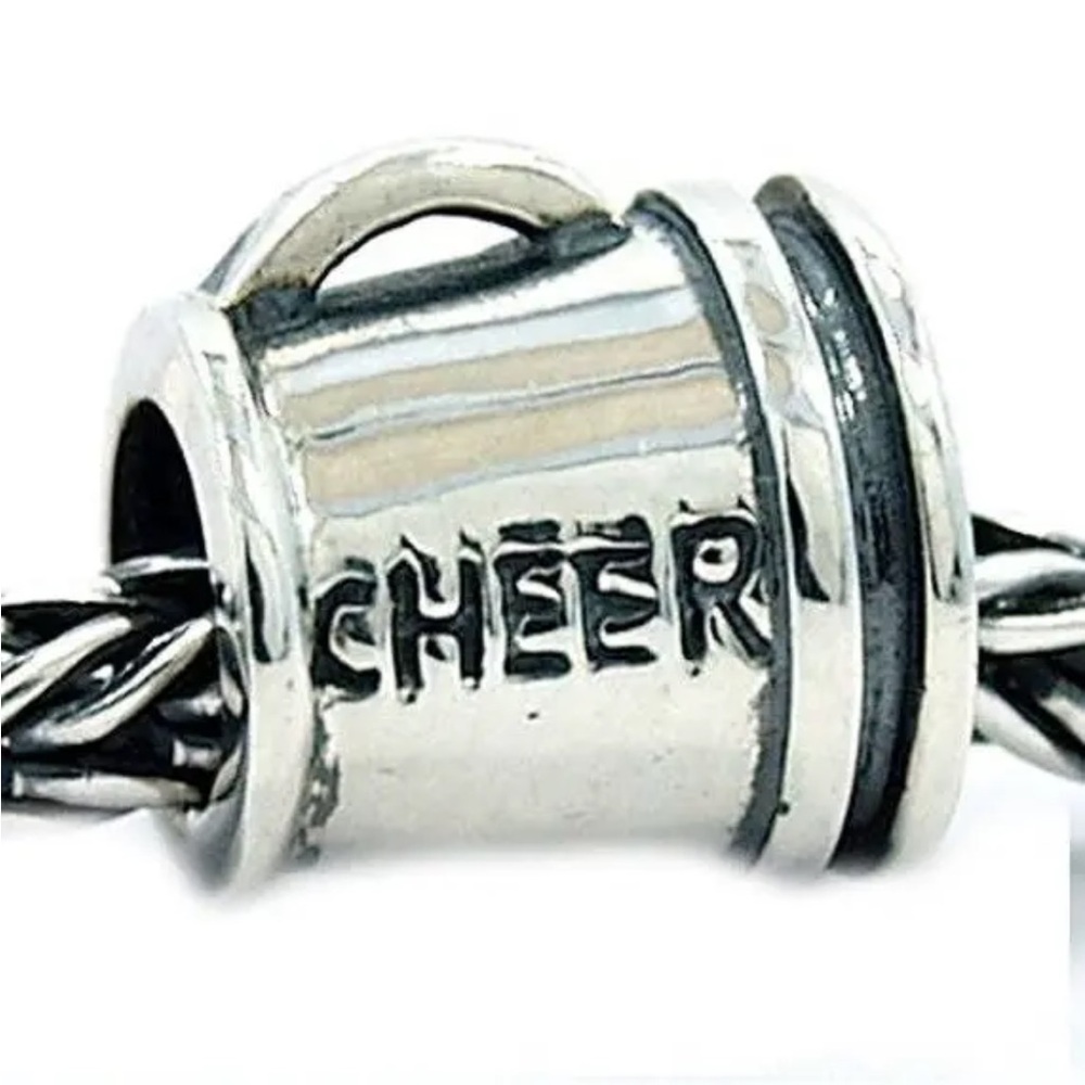 Camilla Sterling Silver Cheer Charm